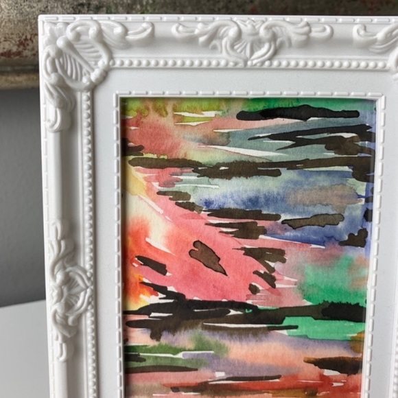 Lovely Star * Original Watercolor Abstract Art - Picture 5 of 6